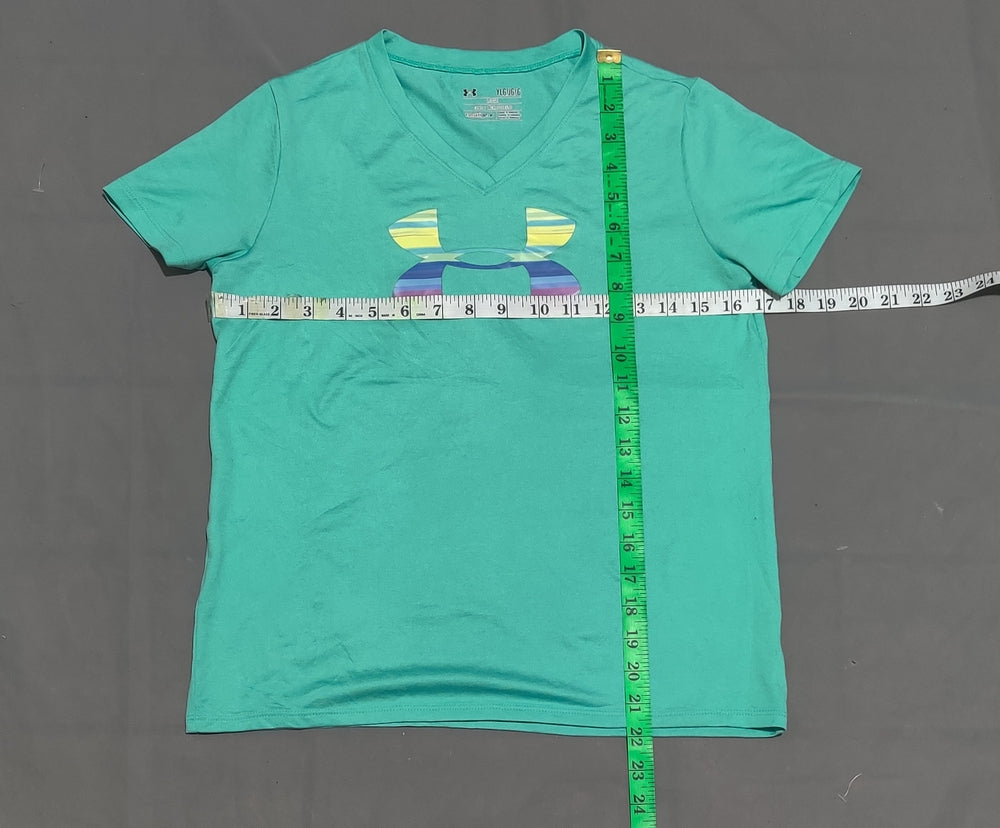 Under Armour Women Sport Blue T Shirt – Preloved Labels (view 4)