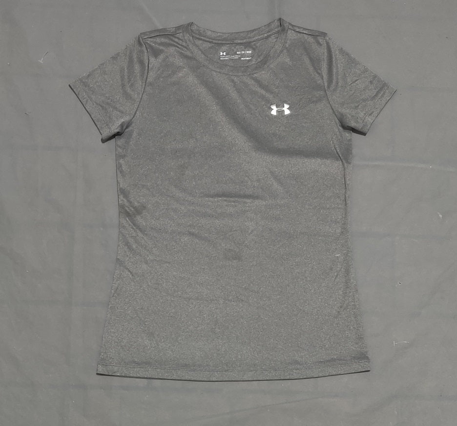 Under Armour Women Sport Gray T Shirt