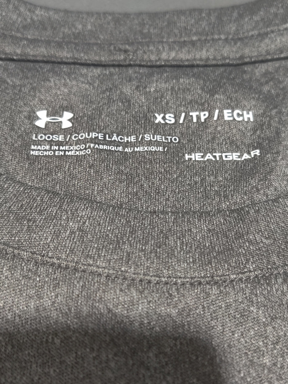 Under Armour Women Sport Gray T Shirt