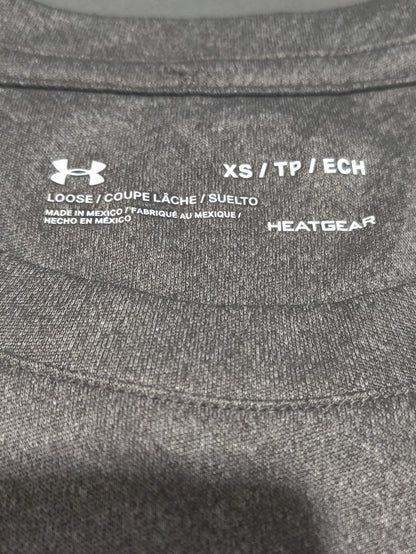 Under Armour Women Sport Gray T Shirt