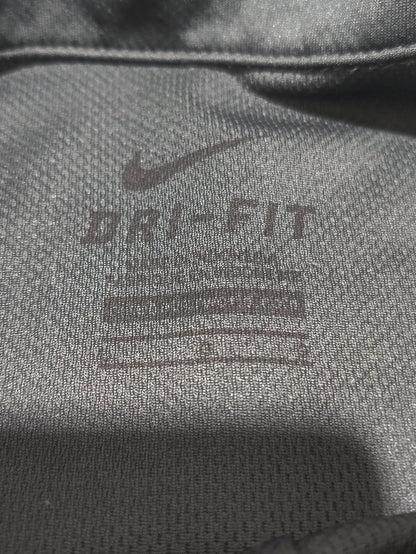 Nike Dri Fit Women Sport Gray Polo T Shirt – Preloved Labels (view 3)