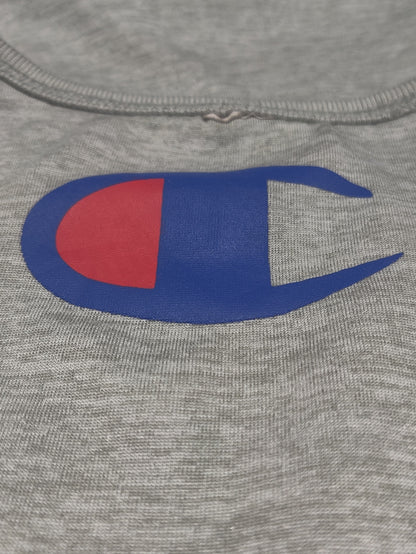 Champion Women Sport Gray Vest T Shirt