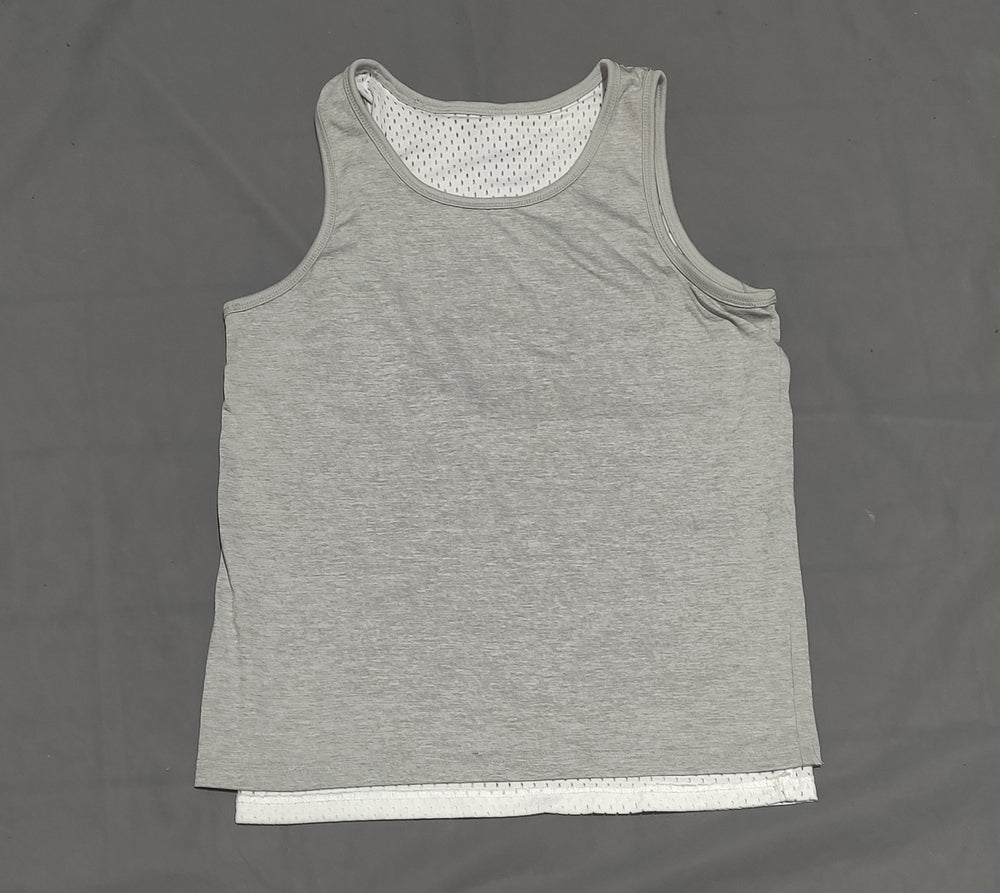 Champion Women Sport Gray Vest T Shirt