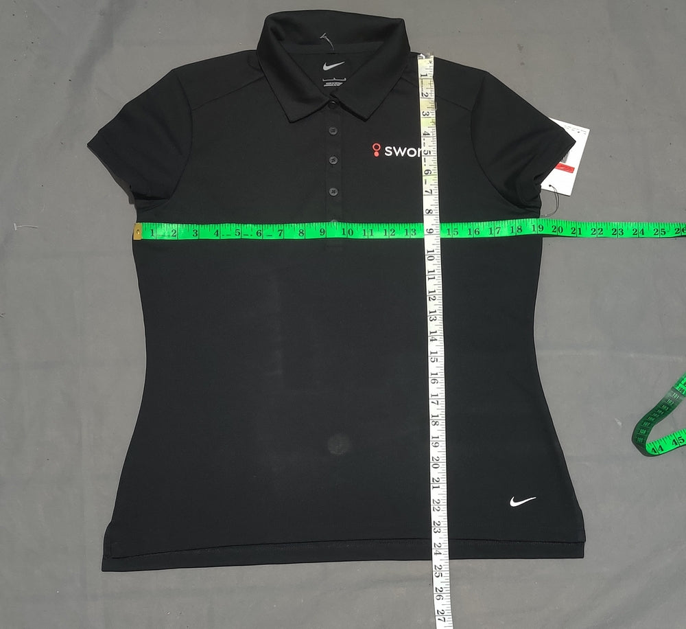 Nike Women Sport Black Polo T Shirt – Preloved Labels (view 4)