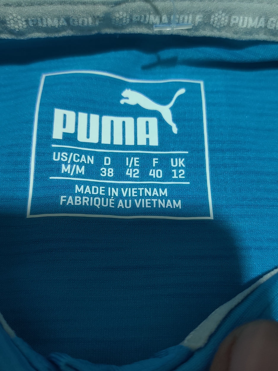 Puma Women Sport Blue Polo T Shirt – Preloved Labels (view 3)