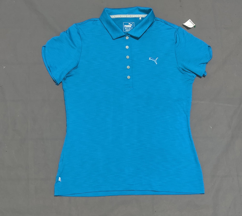 Puma Women Sport Blue Polo T Shirt – Preloved Labels (view 2)