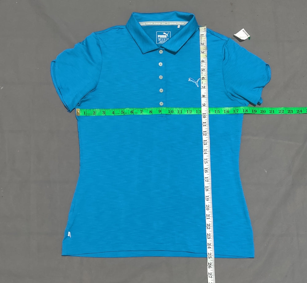 Puma Women Sport Blue Polo T Shirt – Preloved Labels (view 4)