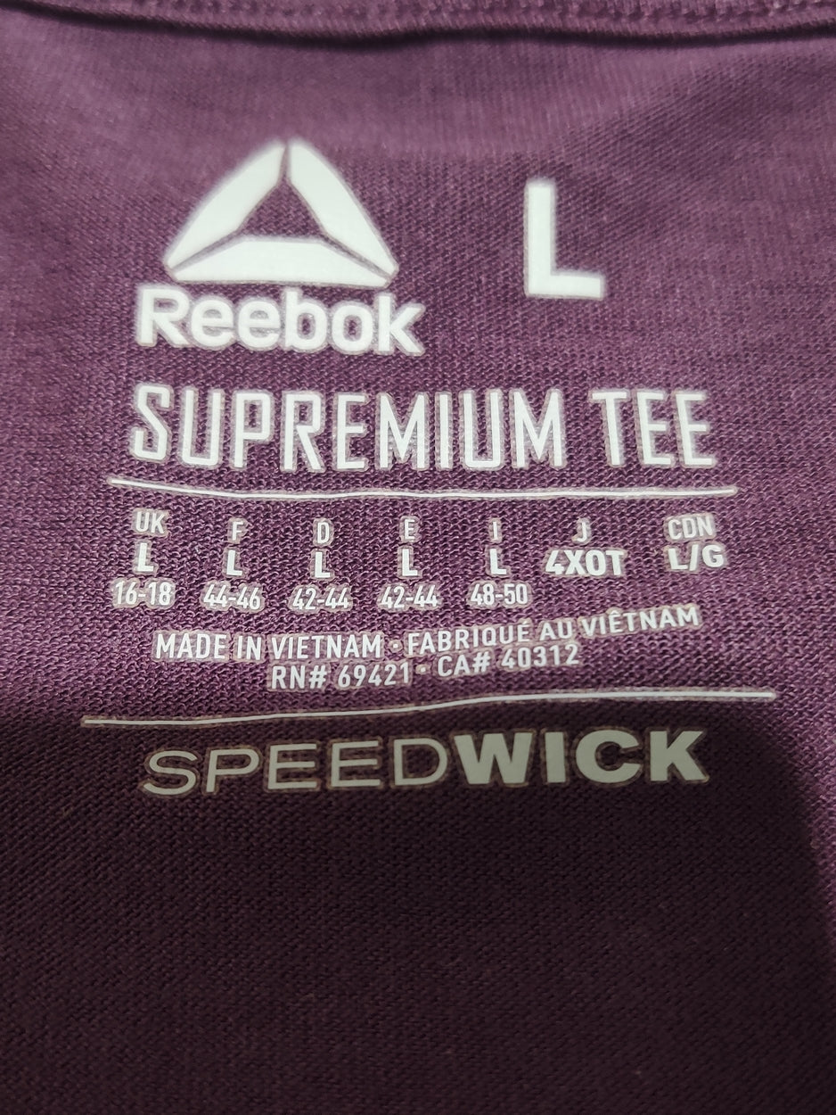 Reebok Women Sport Purple T Shirt – Preloved Labels (view 3)