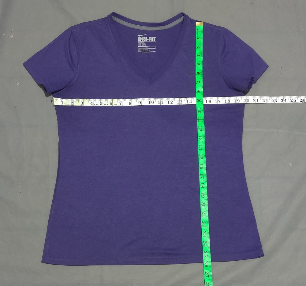 Nike Dri Fit Women Sport Purple T Shirt – Preloved Labels (view 4)