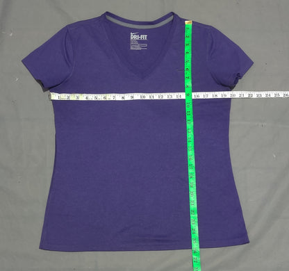 Nike Dri Fit Women Sport Purple T Shirt – Preloved Labels (view 4)