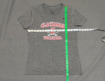 Nike Dri Fit Women Sport Gray T Shirt