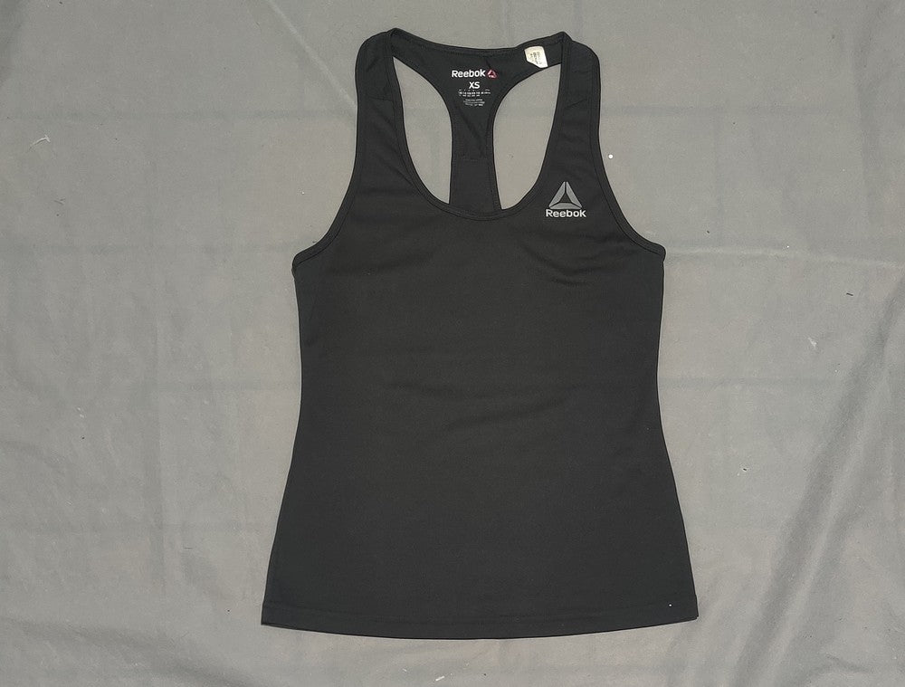 Reebok Women Sport Black Vest T Shirt