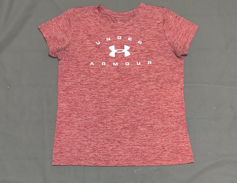 Under Armour Women Sport Red T Shirt – Preloved Labels (view 2)