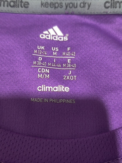 Adidas Women Sport Purple T Shirt – Preloved Labels (view 3)