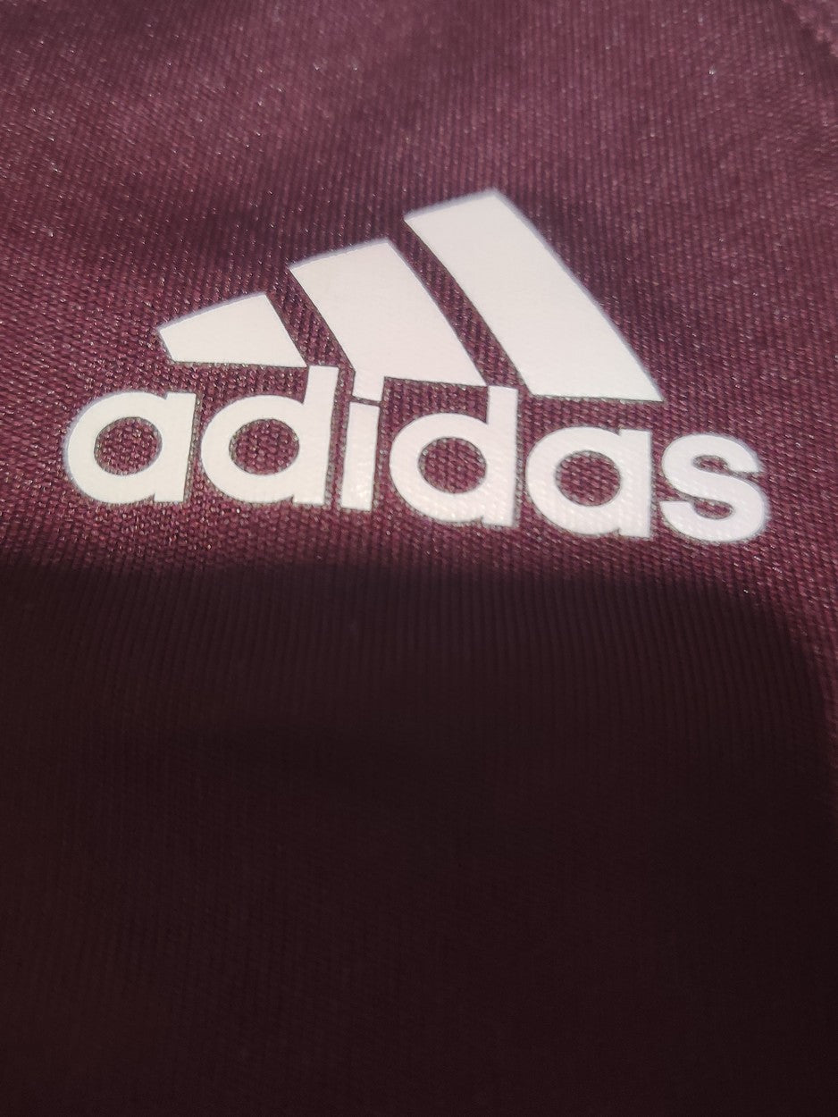 Adidas Women Sport Maroon T Shirt – Preloved Labels (view 3)