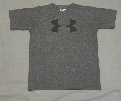 Under Armour Women Sport Gray T Shirt – Preloved Labels (view 2)