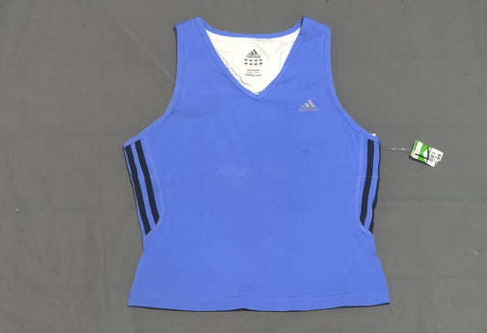 Adidas Women Sport Purple Vest T Shirt