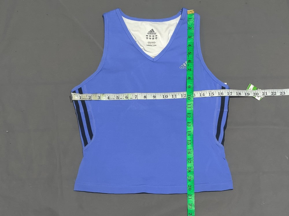 Adidas Women Sport Purple Vest T Shirt