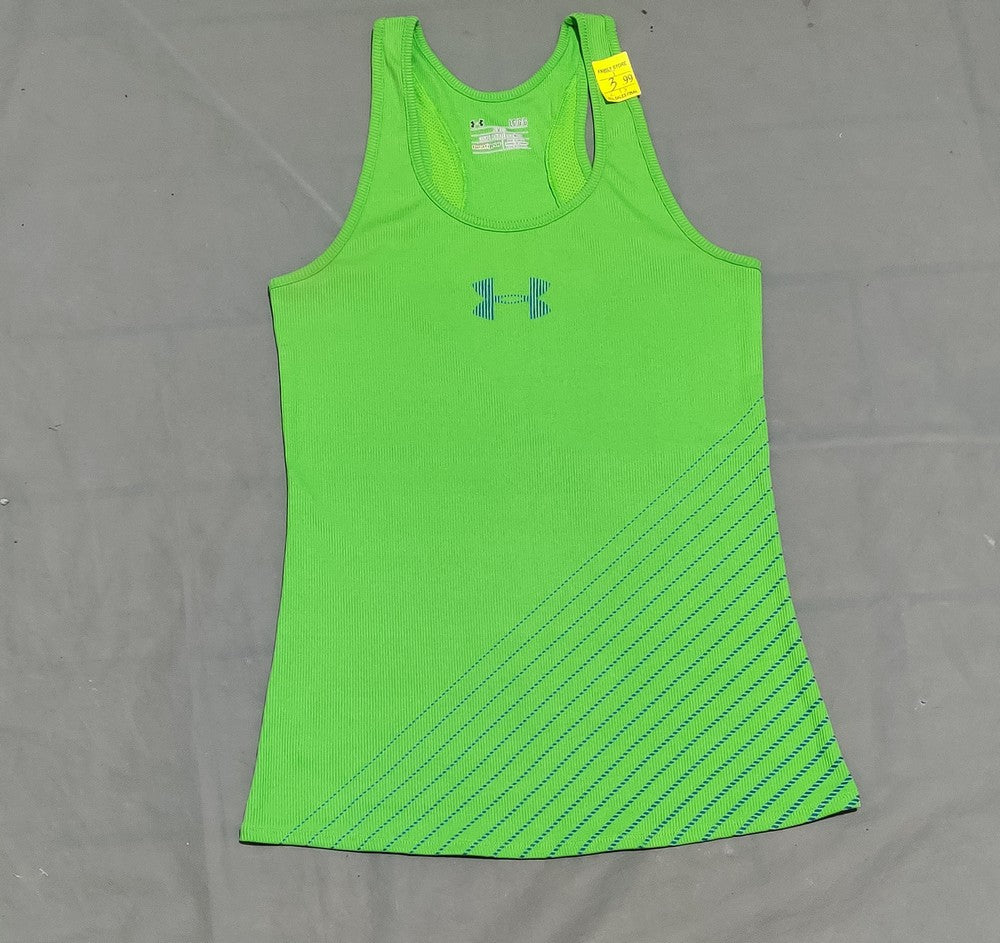 Under Armour Women Sport Green Vest T Shirt – Preloved Labels (view 2)