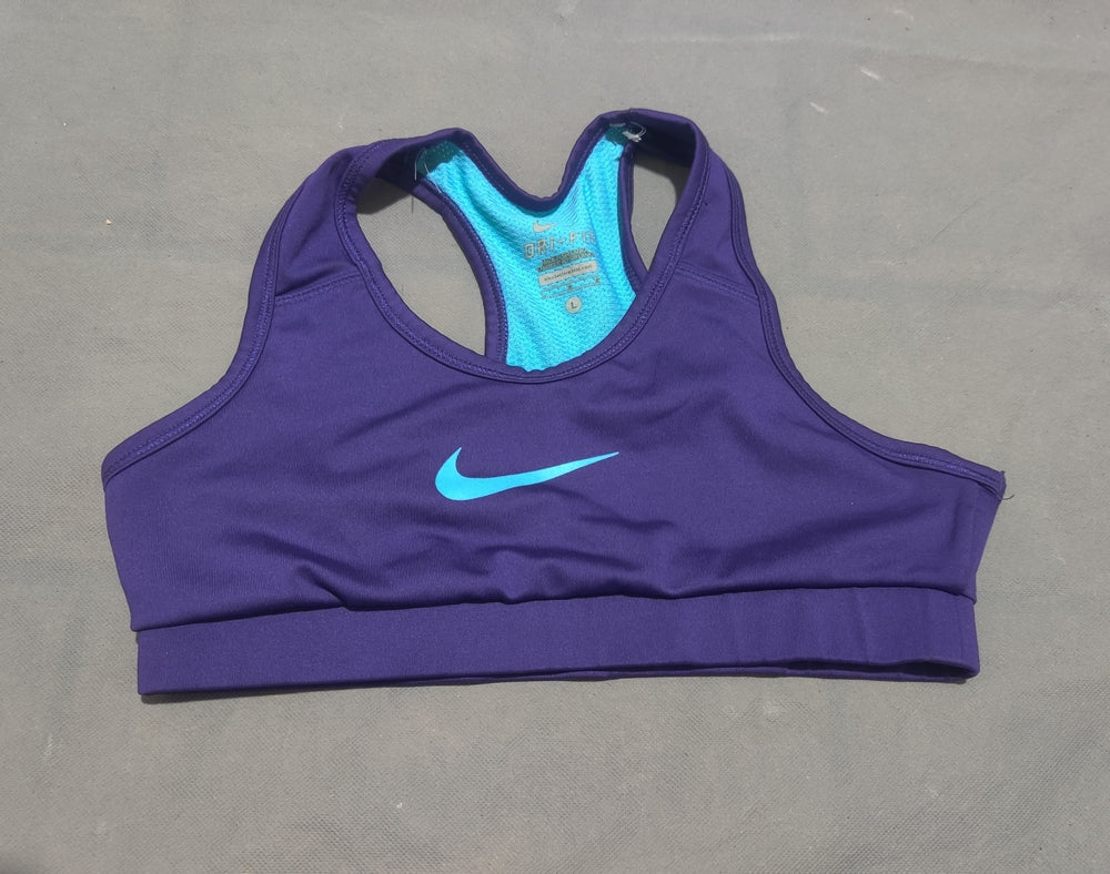 Nike Dri Fit Women Purple Sport Bra – Preloved Labels (view 2)