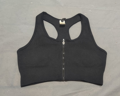 O To Women Black Sport Bra – Preloved Labels (view 2)