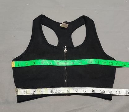 O To Women Black Sport Bra – Preloved Labels (view 4)