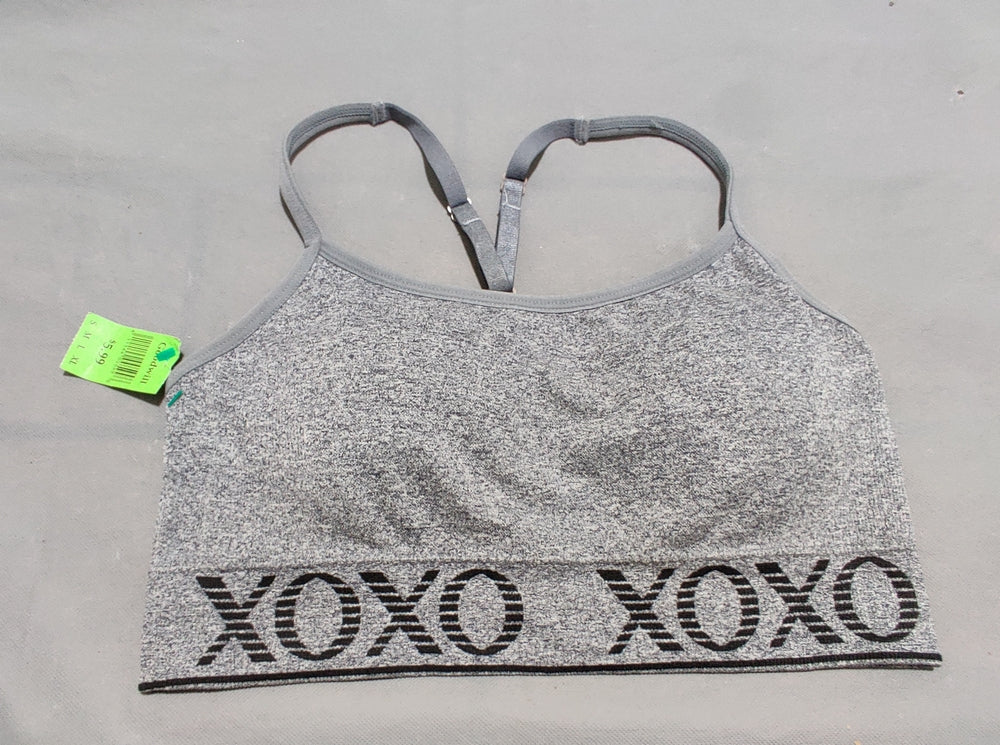 XOXO Women Gray Sport Bra – Preloved Labels (view 2)