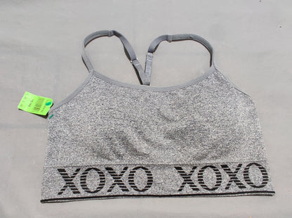XOXO Women Gray Sport Bra – Preloved Labels (view 2)