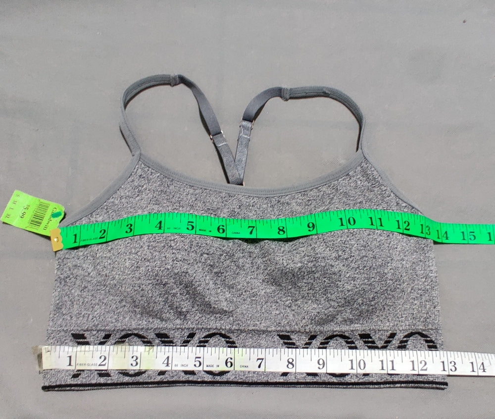 XOXO Women Gray Sport Bra – Preloved Labels (view 4)