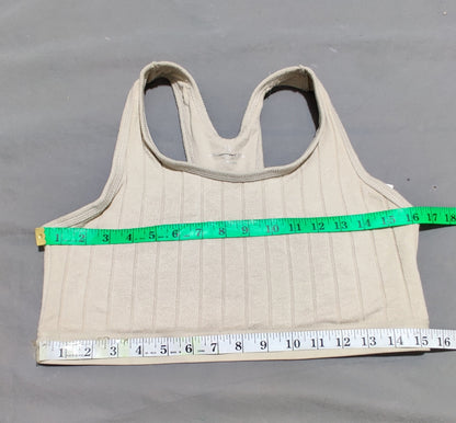 Marshalls Women Cream Sport Bra