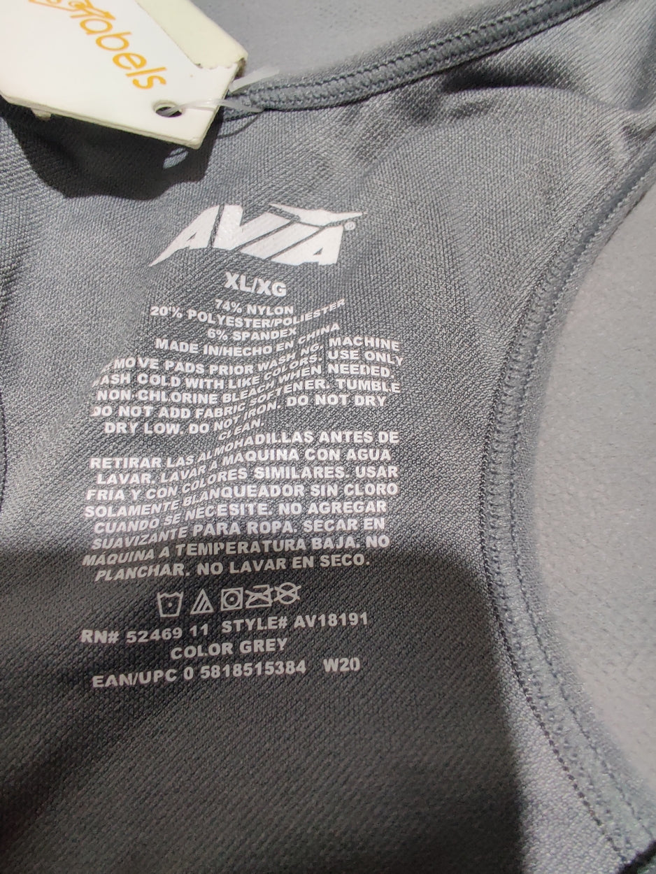 Avia Women Gray Sport Bra – Preloved Labels (view 3)
