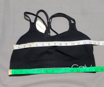 Calvin Klein Women Black Sport Bra – Preloved Labels (view 4)