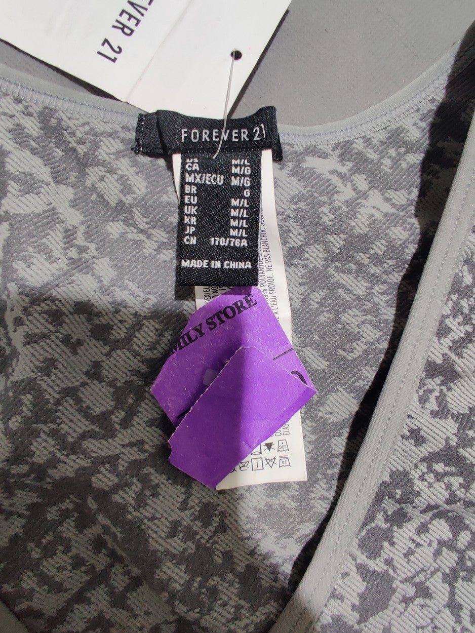 Forever 21 Women Sport Gray Bra – Preloved Labels (view 3)