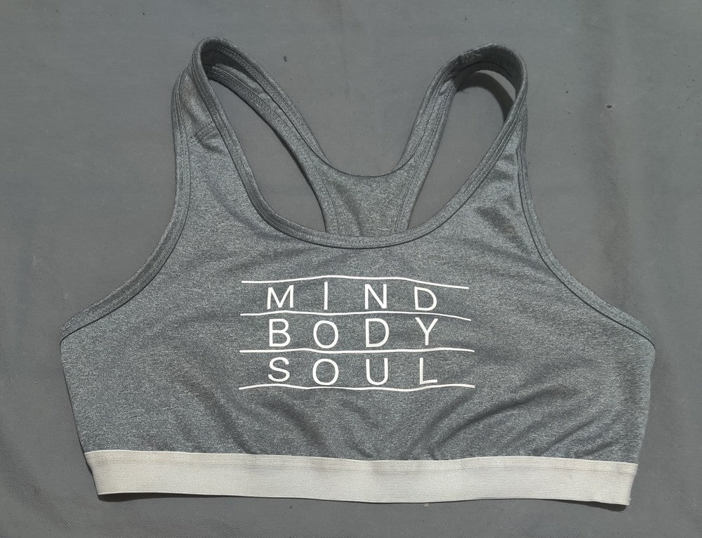 Danskin Now Women Sport Gray Bra – Preloved Labels (view 2)