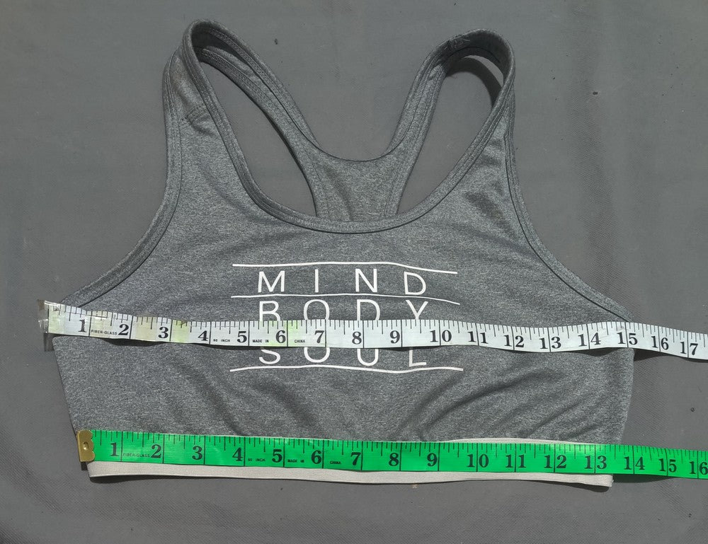 Danskin Now Women Sport Gray Bra – Preloved Labels (view 4)