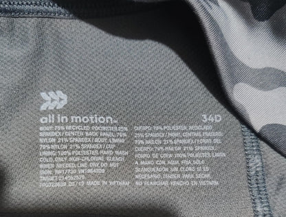 All In Motion Women Sport Gray Bra – Preloved Labels (view 3)