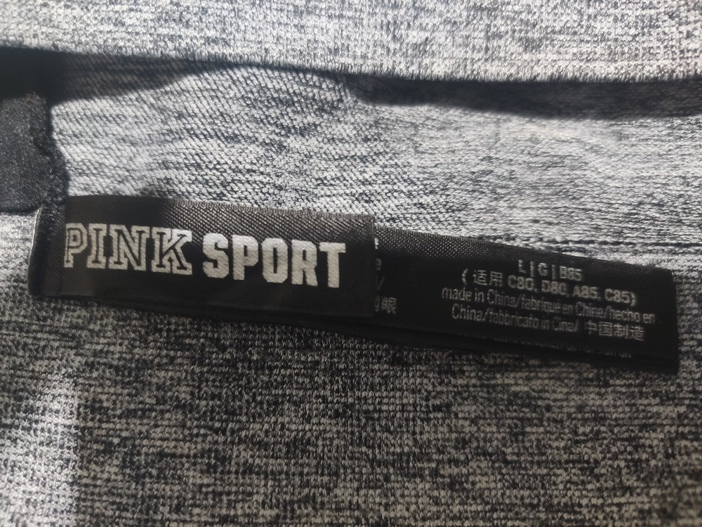 Pink Women Sport Gray Bra – Preloved Labels (view 3)