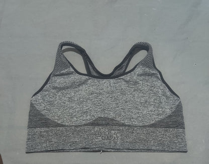 Pink Women Sport Gray Bra – Preloved Labels (view 2)