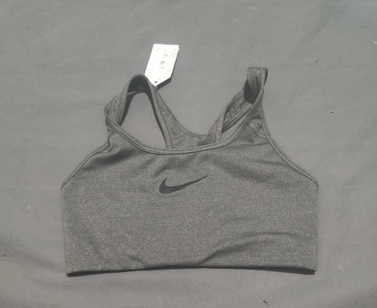 Nike Dri Fit Women Sport Gray Bra