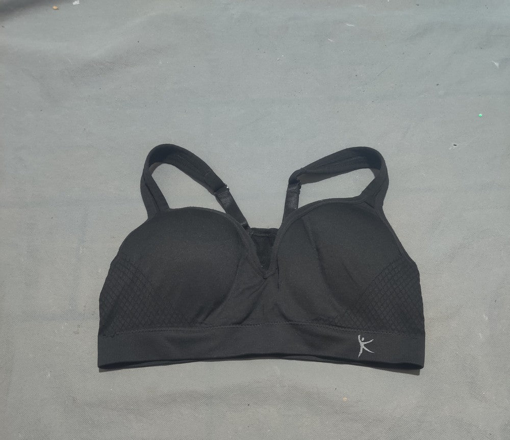 Danskin Now Women Sport Black Bra