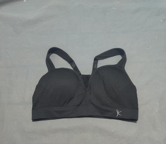 Danskin Now Women Sport Black Bra