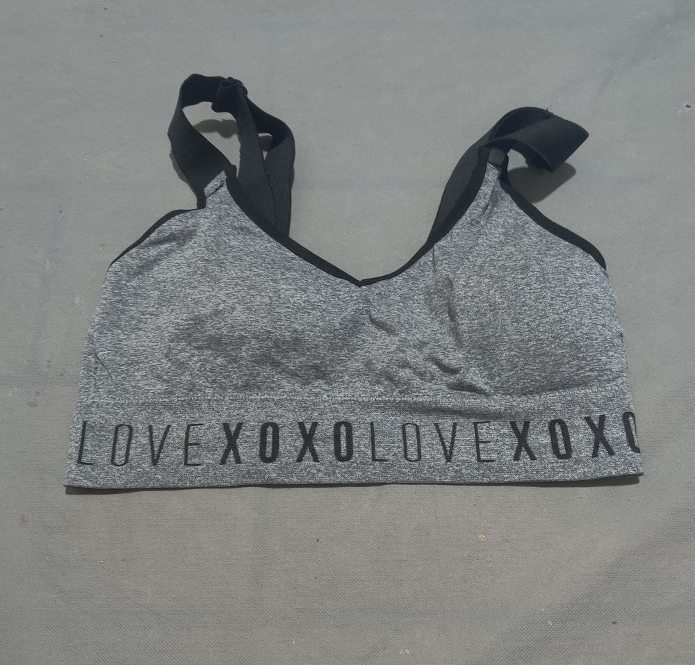 XoXo Women Sport Gray Bra – Preloved Labels (view 2)