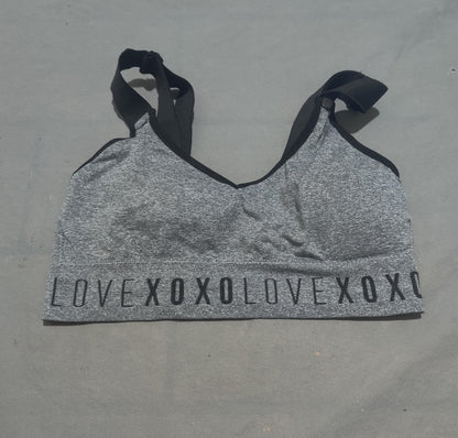 XoXo Women Sport Gray Bra – Preloved Labels (view 2)