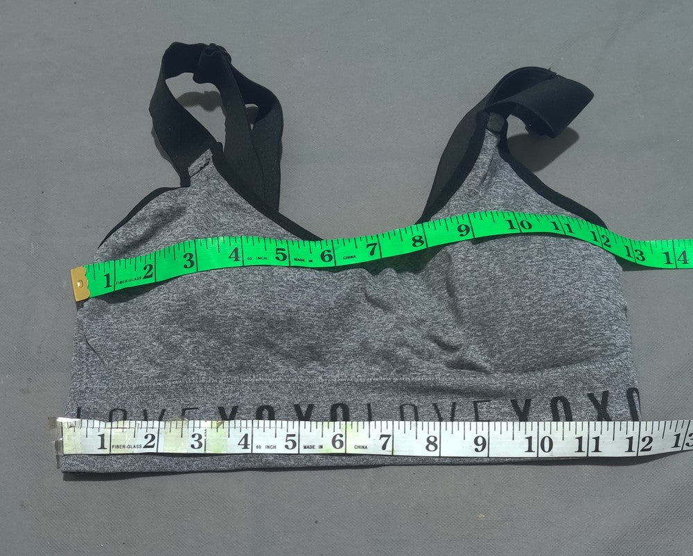 XoXo Women Sport Gray Bra – Preloved Labels (view 4)
