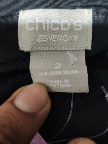 Chico's Women Black Sport Tights – Preloved Labels (view 3)