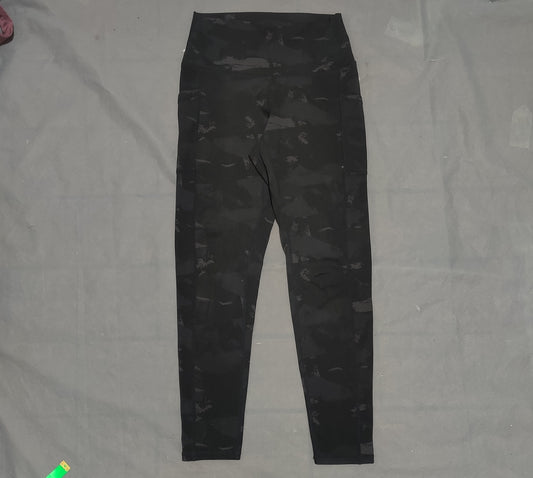 Colorfulkoala Women Black Sport Tights
