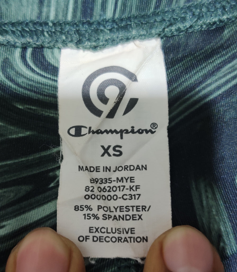 Champion Women Green Sport Tights