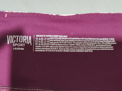 Victoria's Secret Women Maroon Sport Tights