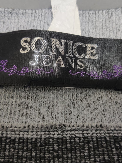 So Nice Jeans Women Brown Sport Tights