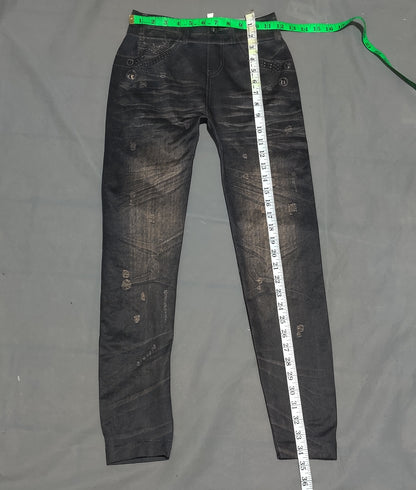 So Nice Jeans Women Brown Sport Tights